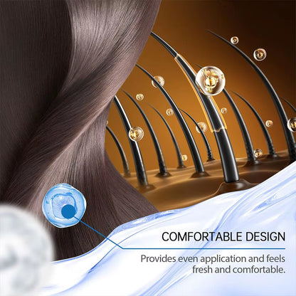 RoseGrow™ Hair Growth Serum – Deep Scalp Nourishment & Frizz Control for Stronger Hair Roots